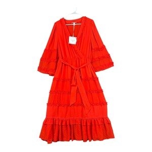 Alexis Red Maxi Dress